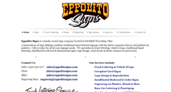 Desktop Screenshot of eppolitosigns.com
